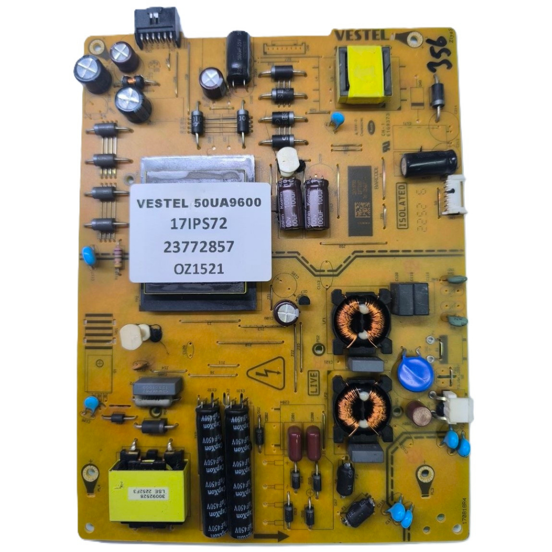 17IPS72 , 23772857 , VESTEL 50UA9600 BESLEME KARTI 