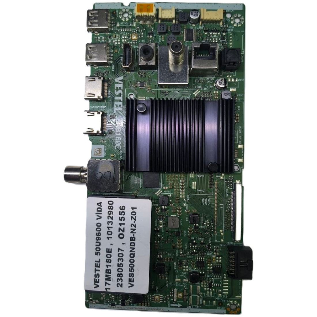 17MB180E , 10132980 , 23805307 , VES500QNDB-N2-Z01 , VESTEL 50U9600 VİDA MAİNBOARD 