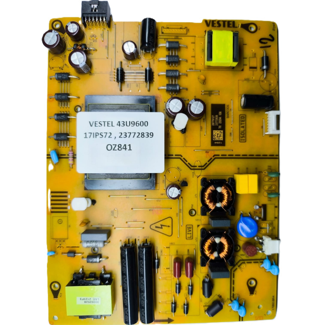 17IPS72 , 23772839 , VESTEL 43U9600 BESLEME