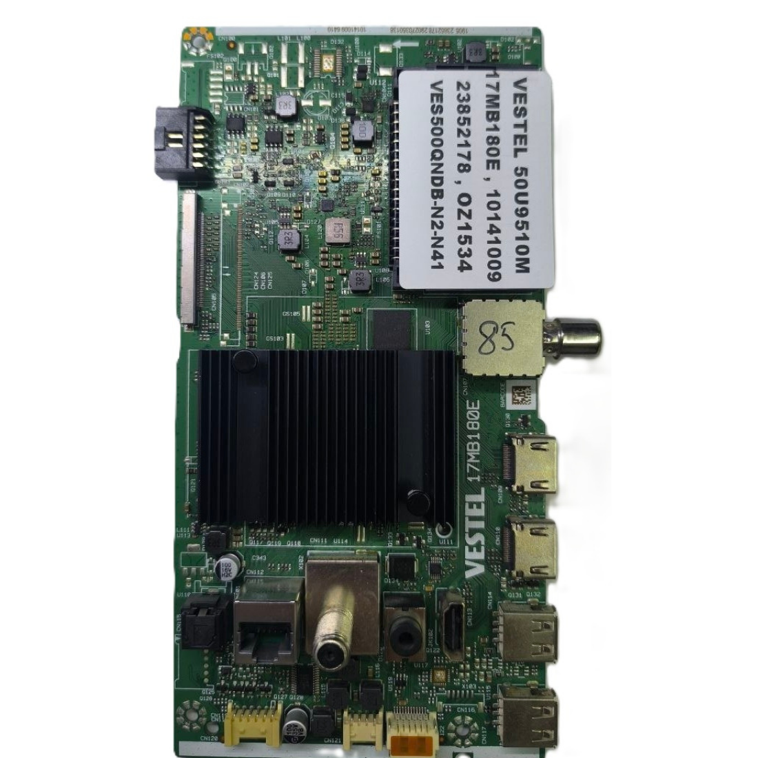  17MB180E , 10141009 , 23852178 , VES500QNDB-N2-N41 , VESTEL 50U9510M MAİNBOARD 