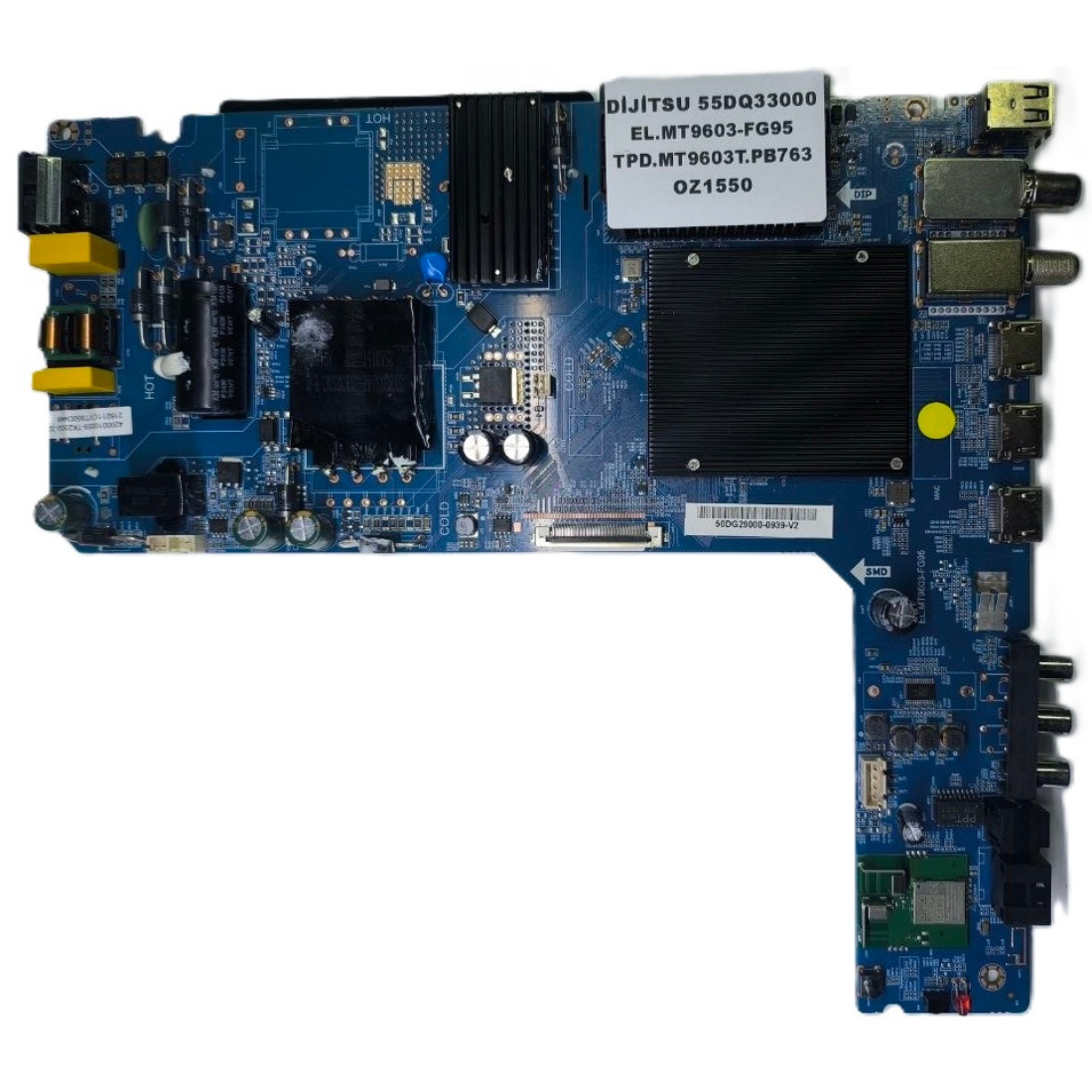 EL.MT9603-FG95 , TPD.MT9603T.PB763 , DİJİTSU 55DQ33000 MAİNBOARD 