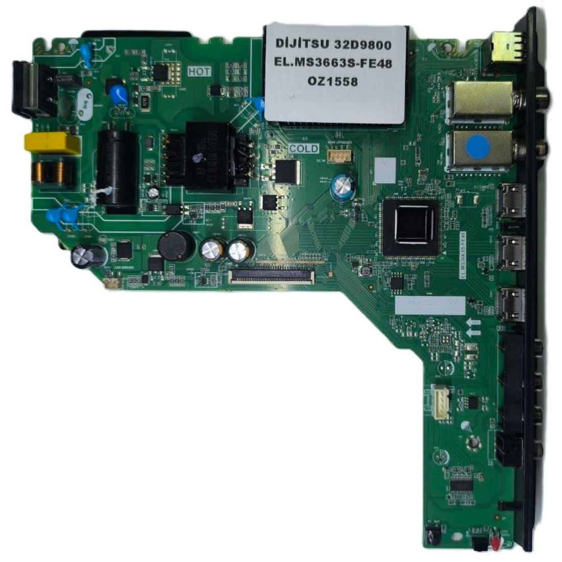  EL.MS3663S-FE48 , DİJİTSU 32D9800 MAİNBOARD SIFIR 