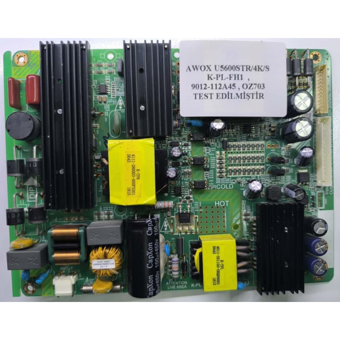 K-PL-FH1 , 9012-112A45 , AWOX U5600STR-4K-S BESLEME