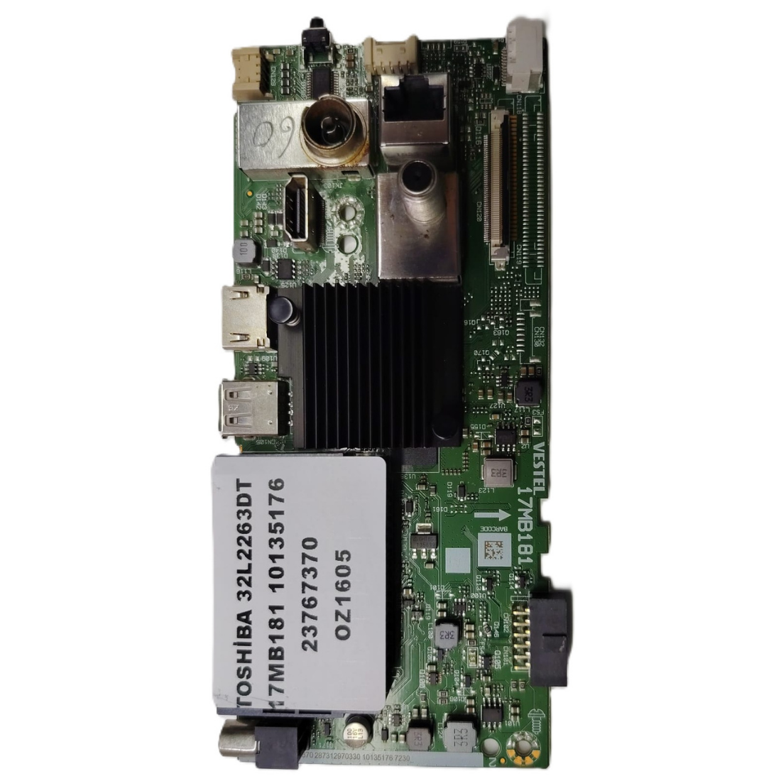 17MB181 , 10135176 , 23767370 , TOSHİBA 32L2263DT MAİNBOARD 
