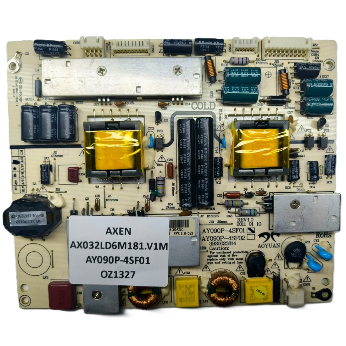 AY090P_4SF01 , AXEN AX032LD6M181.V1M BESLEME