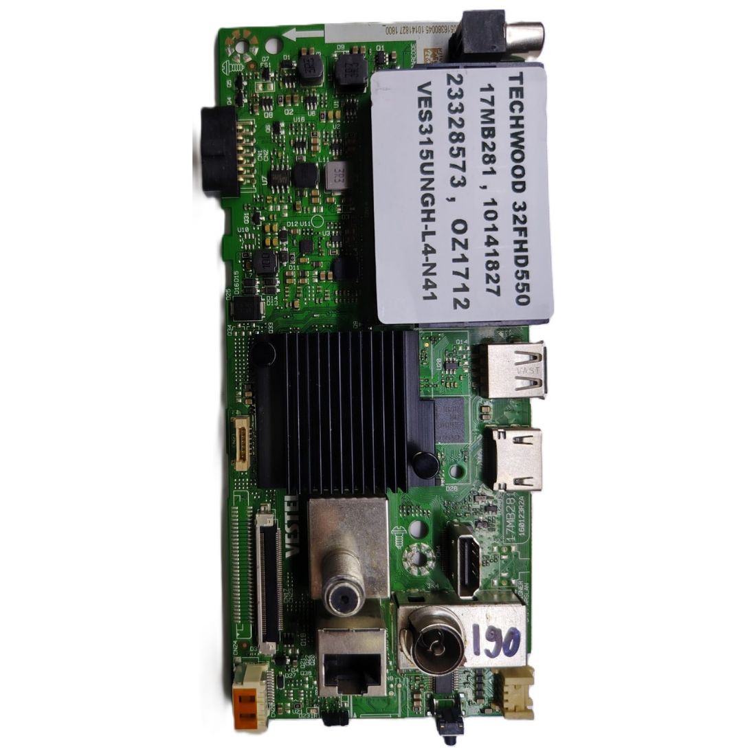 17MB281 , 10141827 , 23328573 , VES315UNGH-L4-N41 , TECHWOOD 32FHD550 MAİNBOARD 