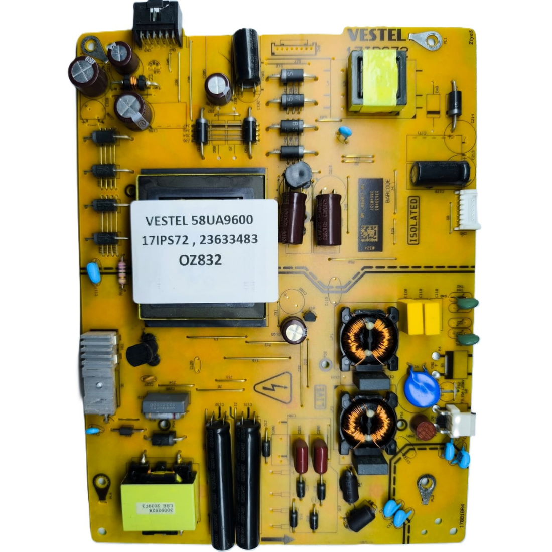 17IPS72 , 23633483 , VESTEL 58UA9600 BESLEME