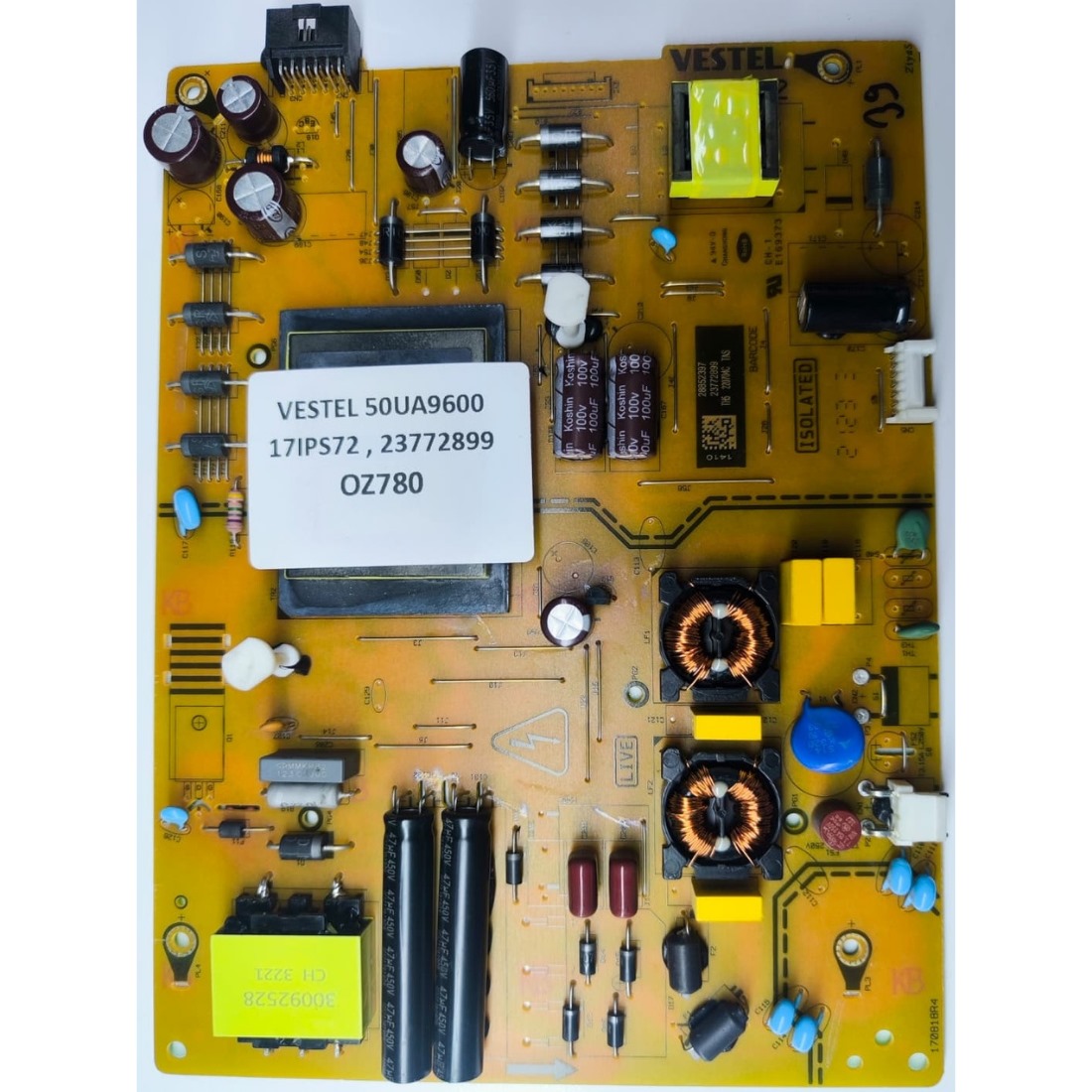 17IPS72 , 23772899 , VESTEL 50UA9600 BESLEME