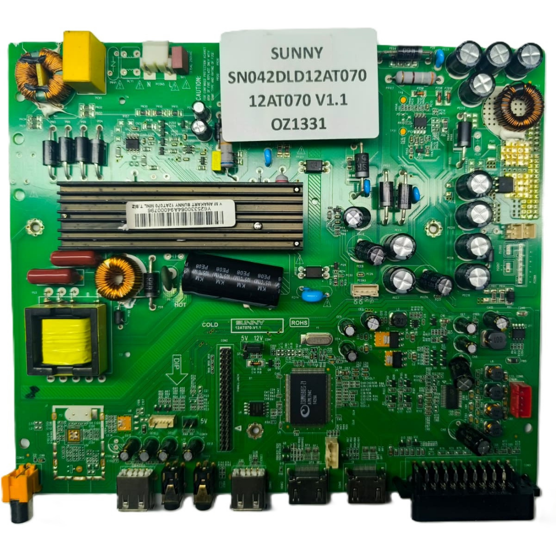 12AT070 V1.1 , SUNNY SN042DLD12AT070 MAİNBOARD