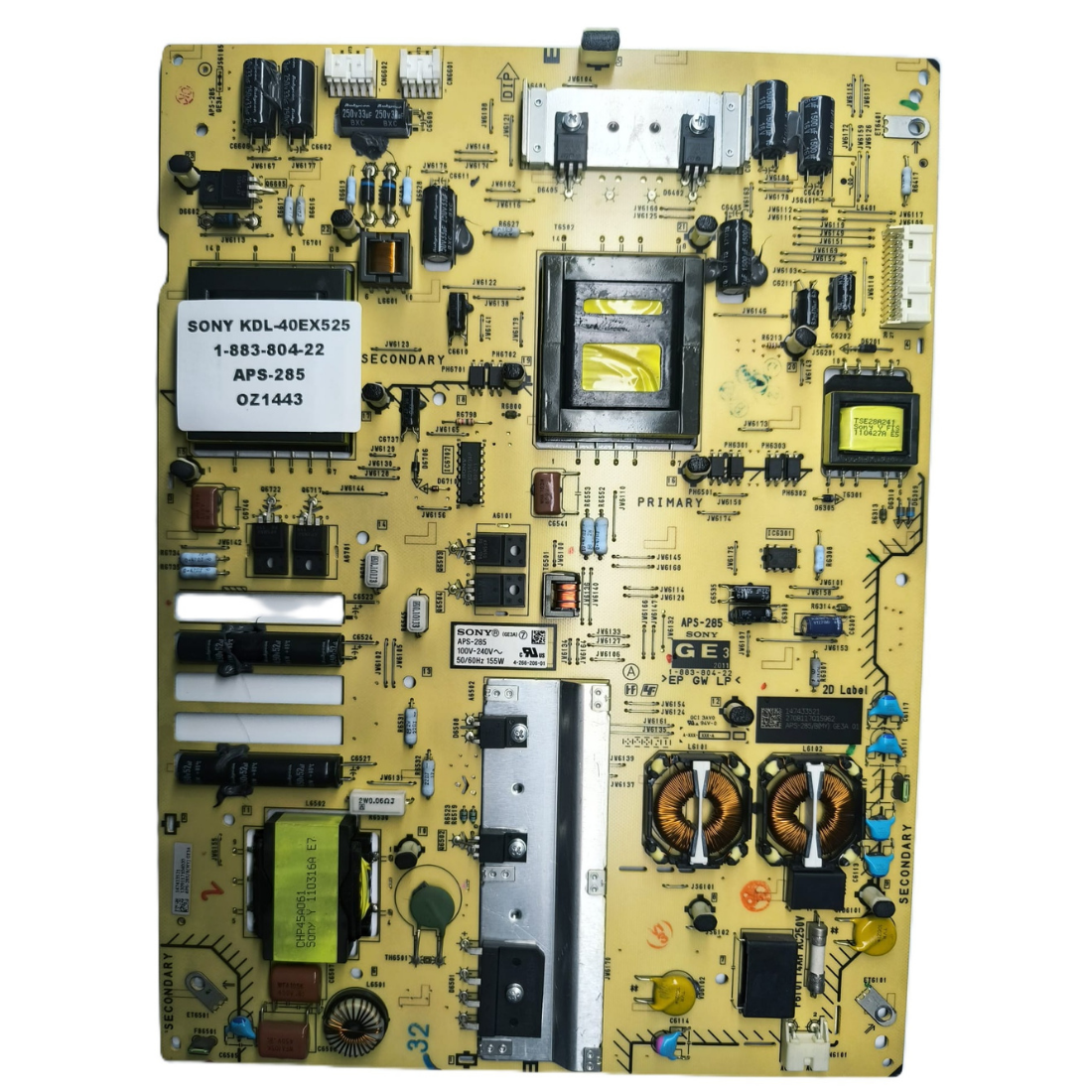 1-883-804-22 , APS-285 , SONY KDL-40EX525 BESLEME