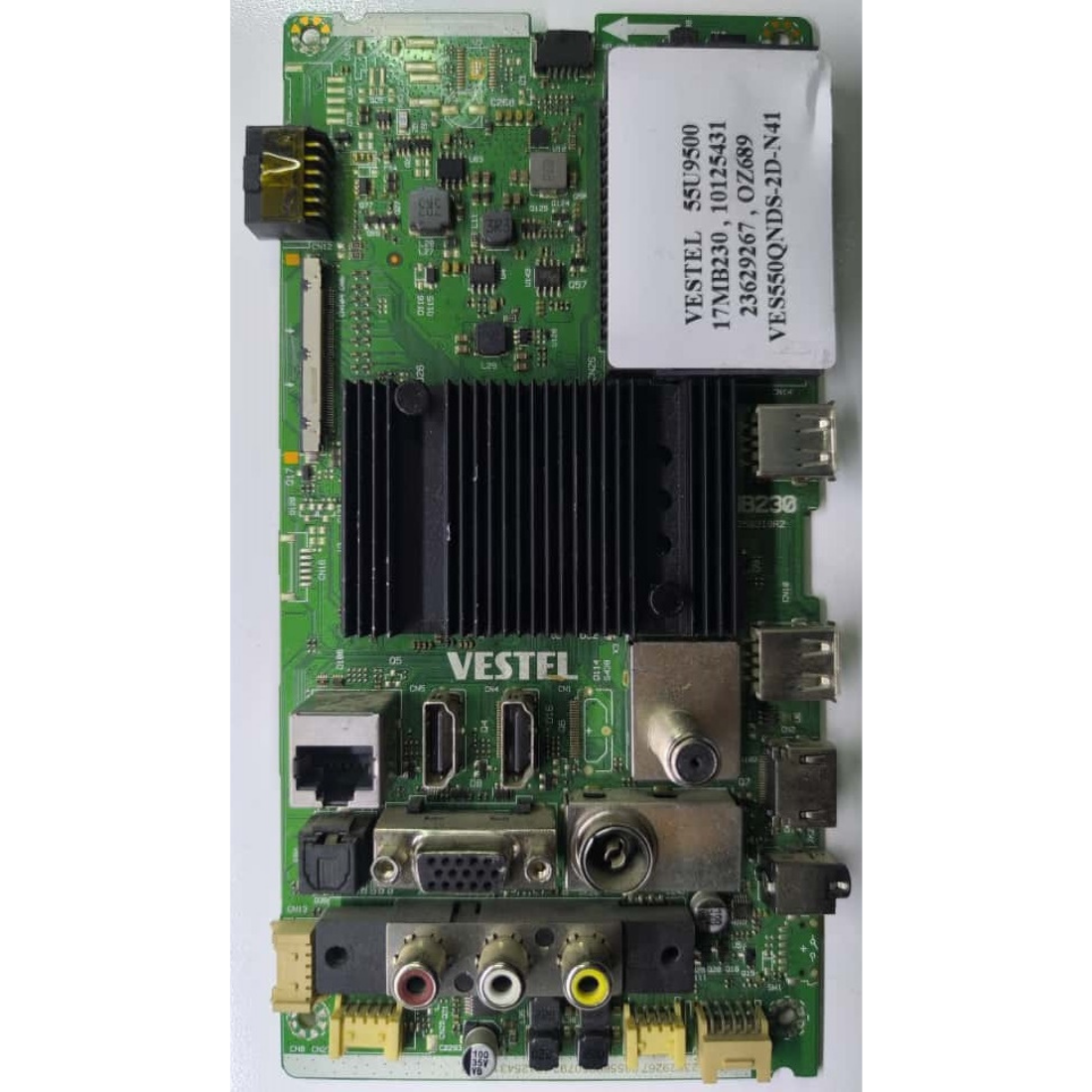 17MB230 , 10125431 , 23629267 , VES550QNDS-2D-N41 , VESTEL 55U9500 MAINBOARD