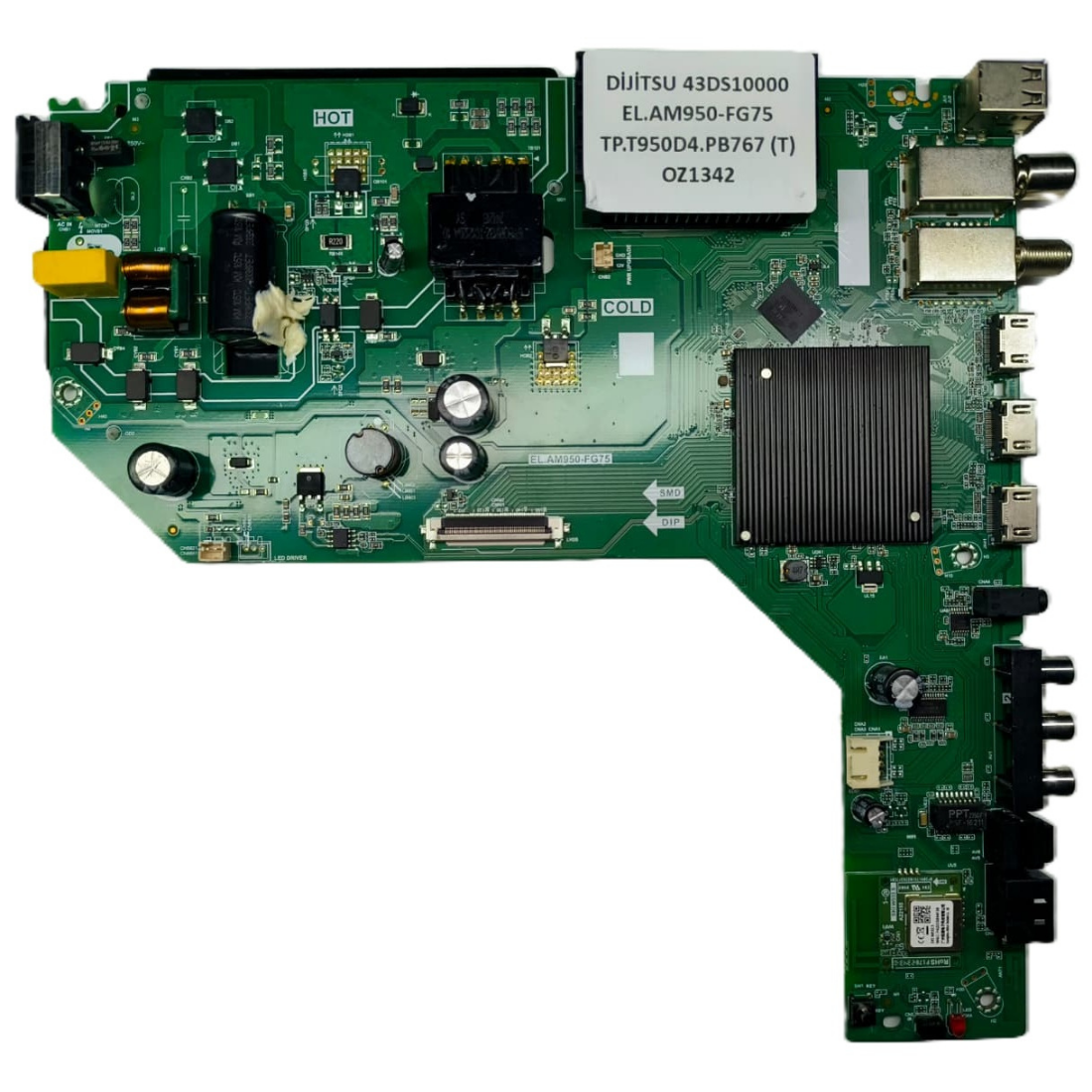 EL.AM950-FG75 , TP.T950D4.PB767 (T) , DİJİTSU 43DS10000 MAİNBOARD