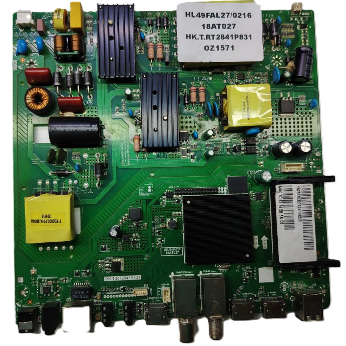 18AT027 , HK.T.RT2841P831 , HILEVEL HL49FAL270216 MAİNBOARD 