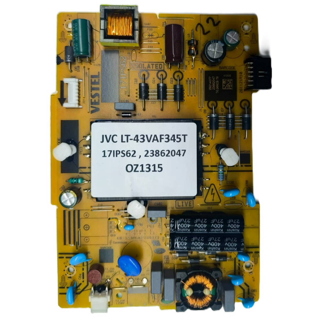 17IPS62 , 23862047 , JVC LT-43VAF345T BESLEME