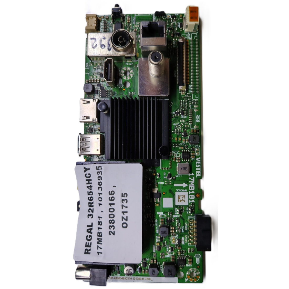 17MB181 , 10136935 , 23800166 , REGAL 32R654HCY MAİNBOARD 