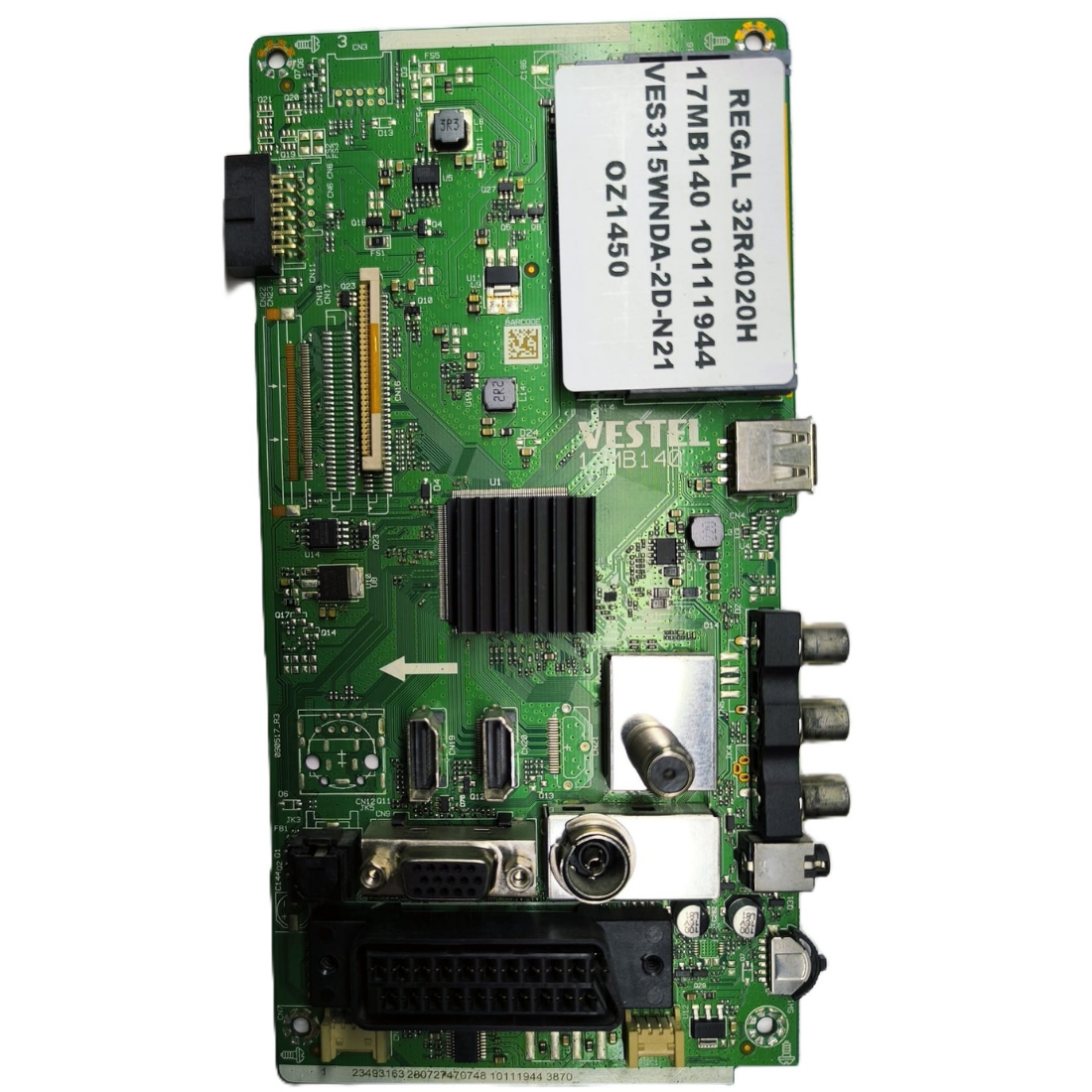17MB140 , 10111944 , VES315WNDA-2D-N21 , REGAL 32R4020H MAİNBOARD