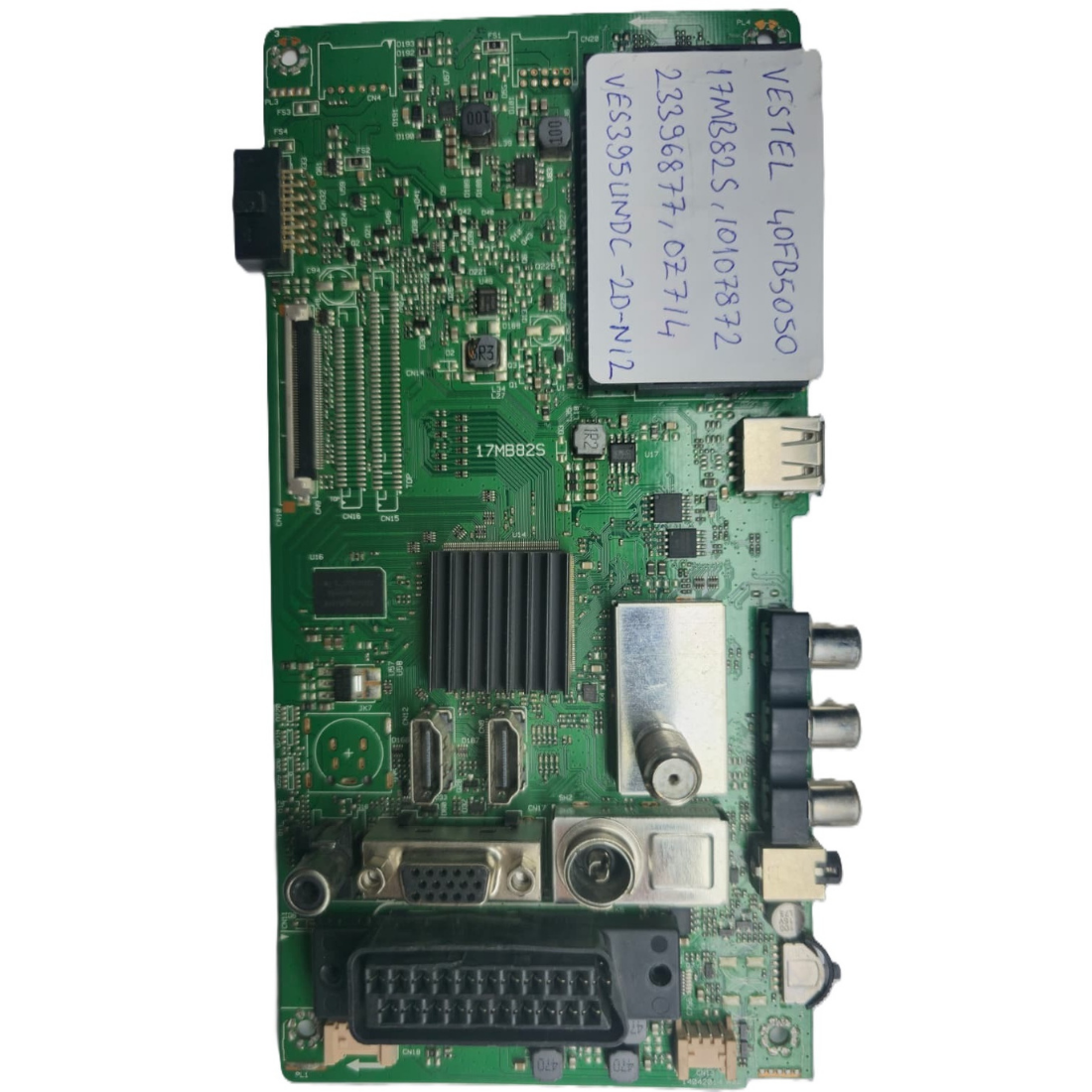 17MB82S , 10107872 , 23396877 , VES395UNDC-2D-N12 , VESTEL 40FB5050 MAİNBOARD