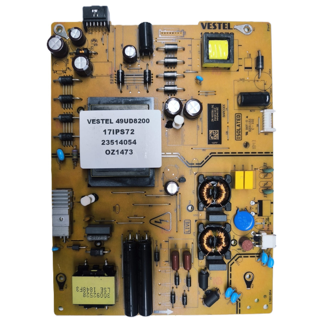  17IPS72 , 23514054 , VESTEL 49UD8200 BESLEME KARTI