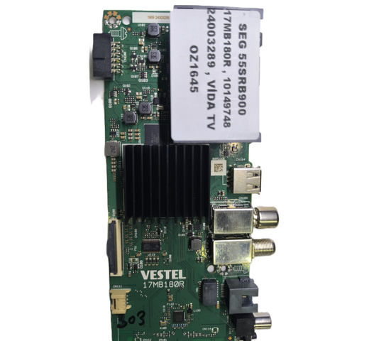 17MB180R , 10149748 , 24003289 , VİDA TV , SEG 55SRB900 MAİNBOARD