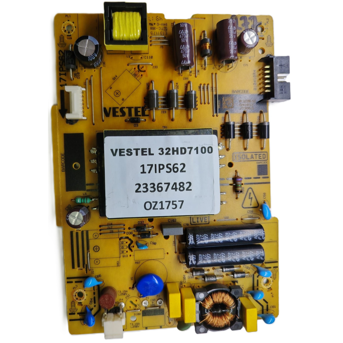 17IPS62 , 23367482 , VESTEL 32HD7100 BESLEME KARTI 