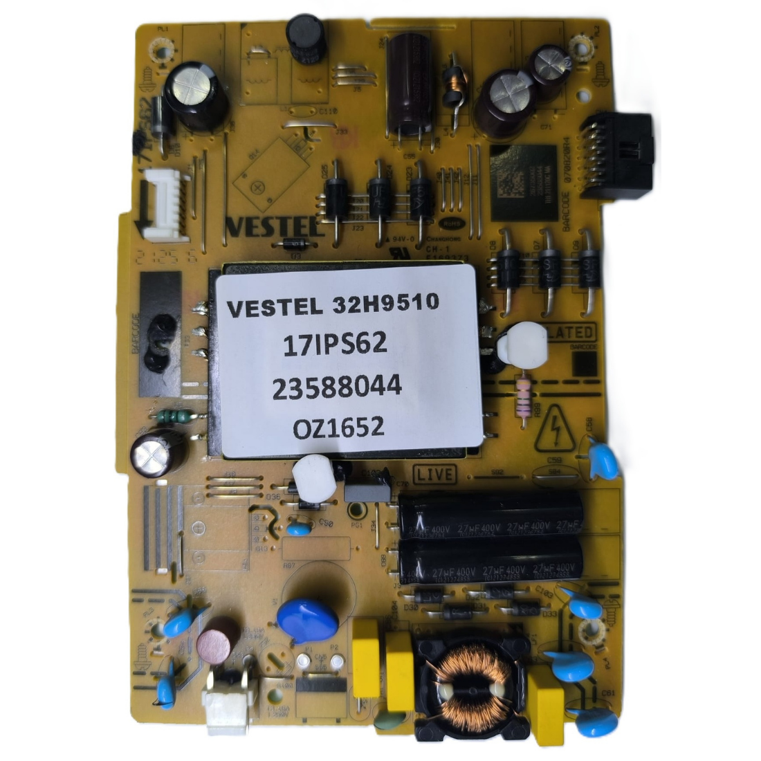 17IPS62 , 23588044 , VESTEL 32H9510 BESLEME KARTI      
