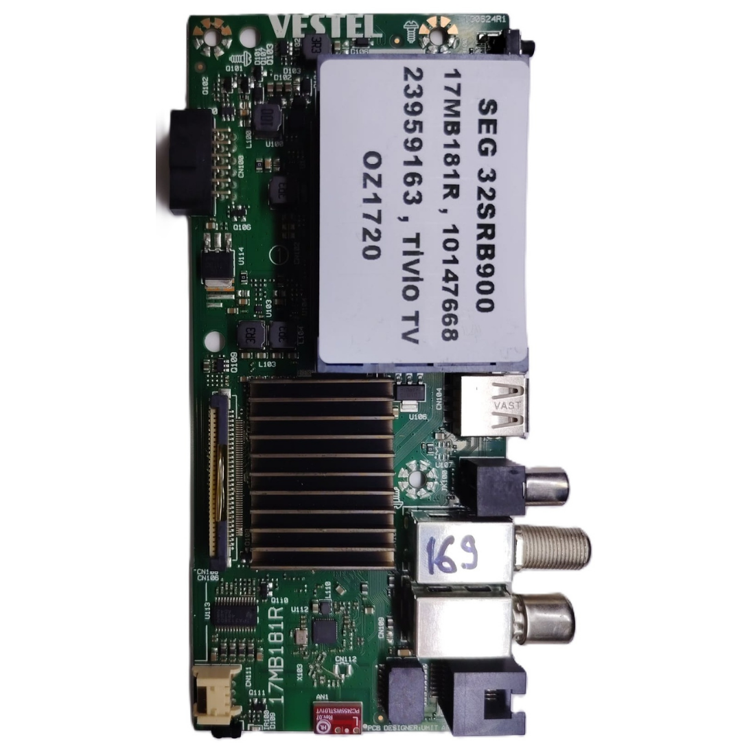 17MB181R , 10147668 , 23959163 , TİVİO TV , SEG 32SRB900  MAİNBOARD  