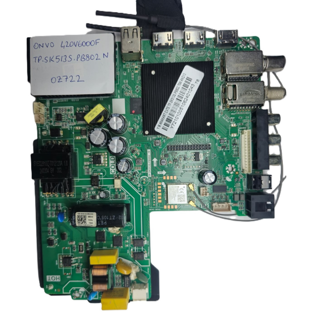 TP.SK513S.PB802 N , ONVO 42OV6000F MAİNBOARD