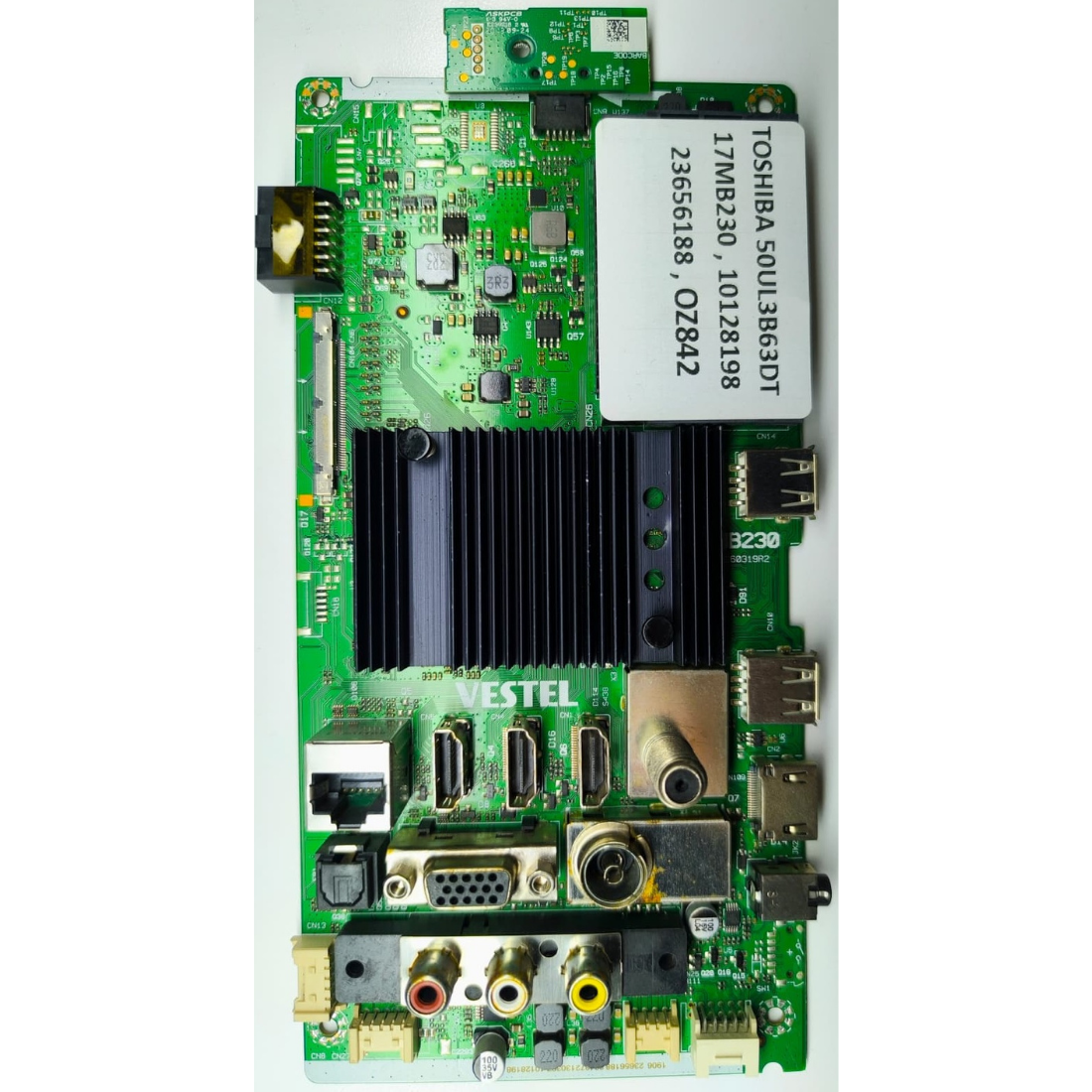 17MB230 , 10128198 , 23650188 , TOSHIBA 50UL3B63DT MAINBOARD