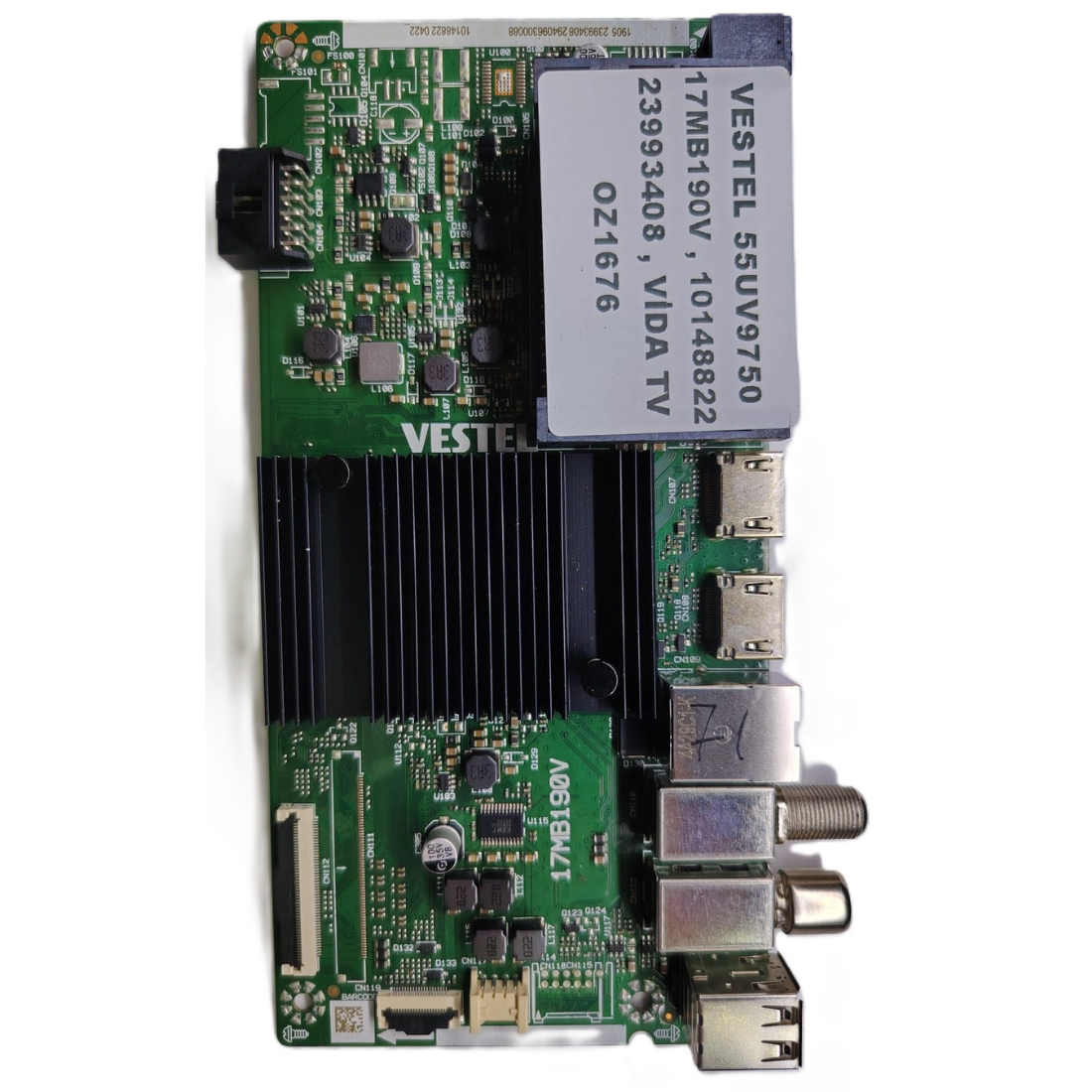 17MB190V , 10148822 , 23993408 , VİDA TV , VESTEL 55UV9750 MAİNBOARD            