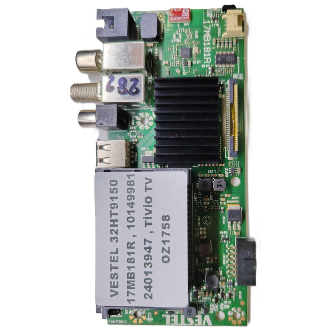 17MB181R , 10149981 , 24013947 , TİVİO TV , VESTEL 32HT9150 MAİNBOARD  