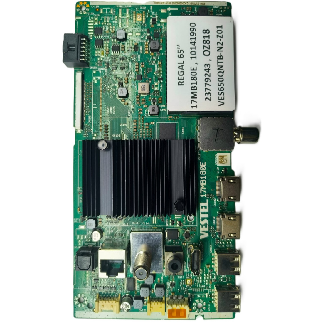 17MB180E , 10141990 , 23779243 , VES650QNTB-N2-Z01 , REGAL 65'' MAINBOARD