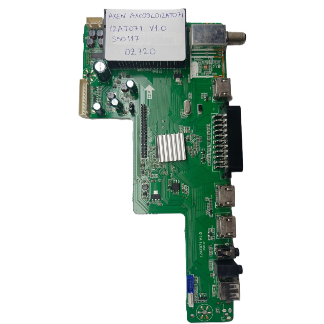 12AT071 V1.0 , S50117 , AXEN AX039LD12AT071 MAİNBOARD
