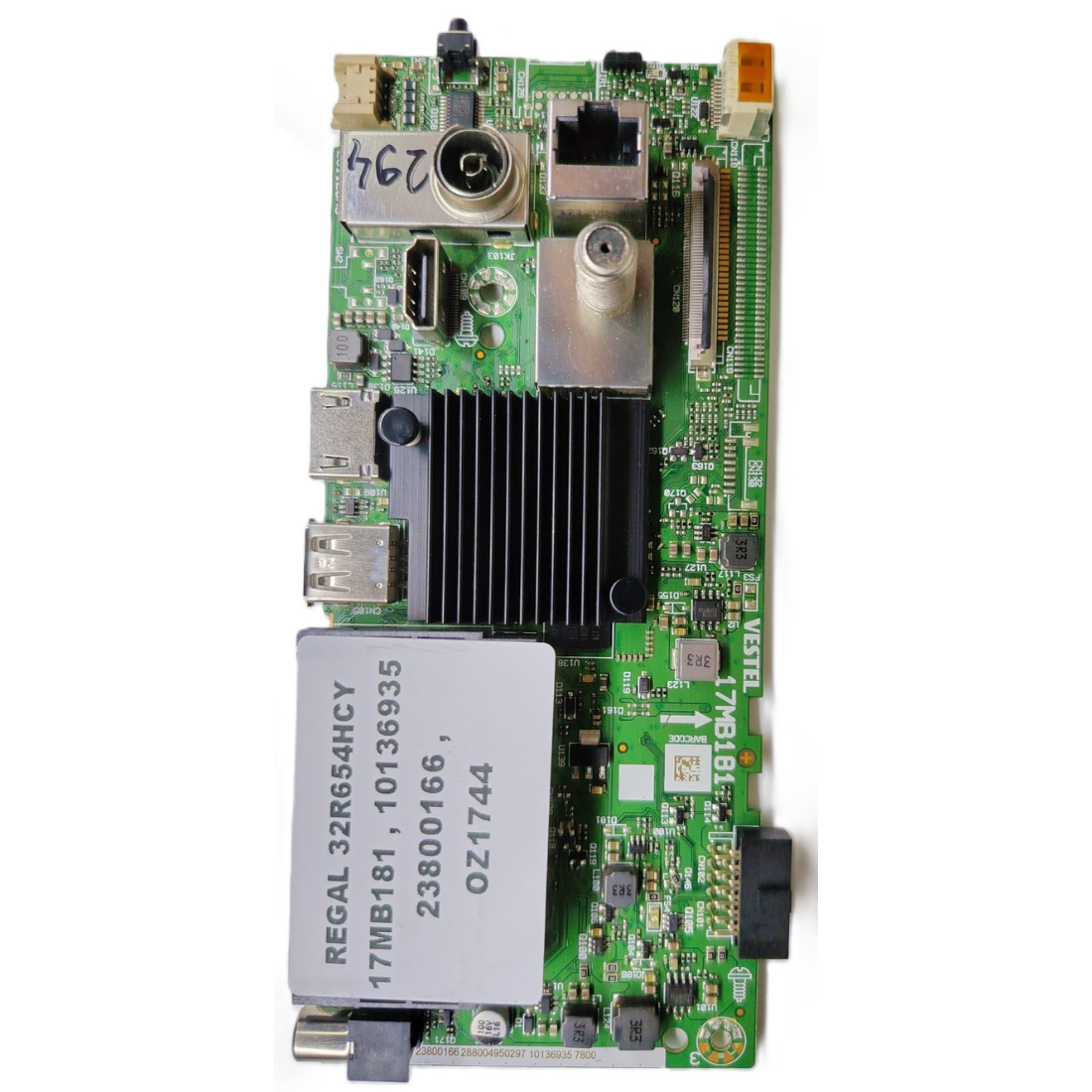 17MB181 , 10136935 , 23800166 , REGAL 32R654HCY MAİNBOARD 