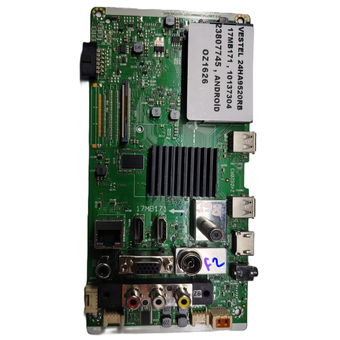 17MB171 , 10137304 , 23807745 , ANDROİD , VESTEL 24HA9520RB MAİNBOARD      