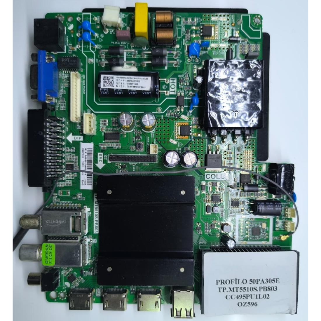 TP.MT5510S.PB803 , CC495PU1L02 , PROFILO 50PA305E ANAKART