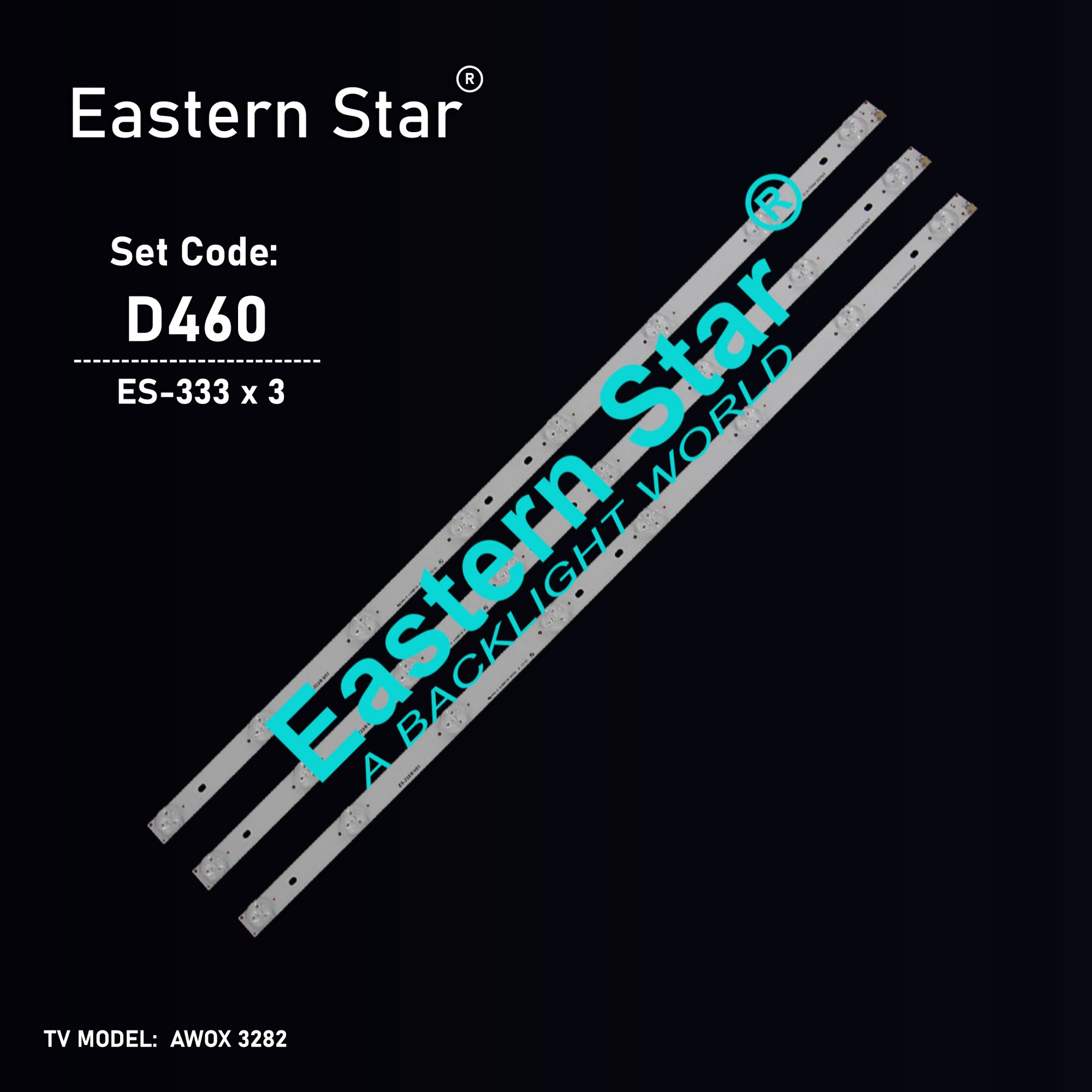 ES-333, IC-A-CNAK32D527, AWOX 3282, M90-A2-H, HV320WHB-N00, TV LED BAR