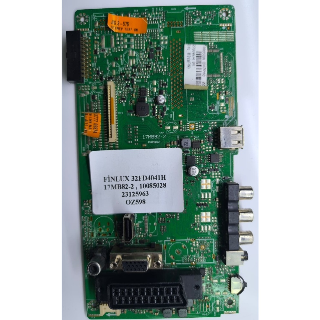 17MB82-2 , 10085028 , 23125963 , FINLUX 32FD4041H ANAKART