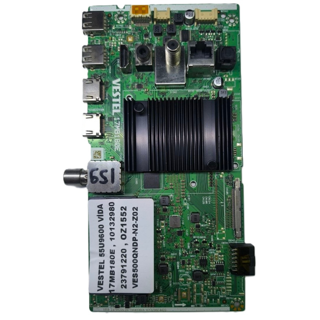  17MB180E , 10132980 , 23791220 , VES550QNDP-N2-Z02 , VESTEL 55U9600 MAİNBOARD 