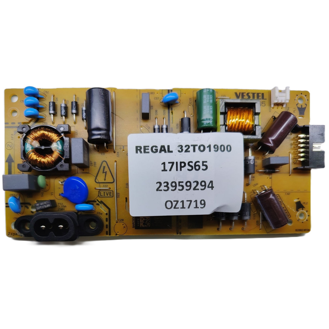 17IPS65 , 23959294 , REGAL 32TO1900 BESLEME KARTI      