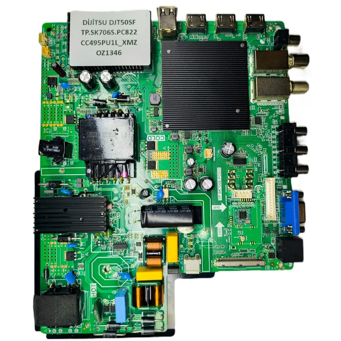 TP.SK706S.PC822 , CC495PU1L-XMZ , DİJİTSU DJT50SF MAİNBOARD