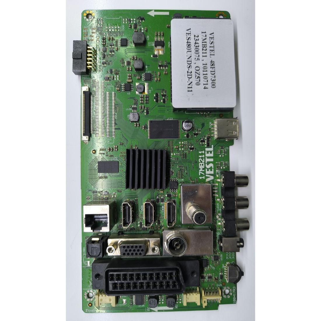 17MB211 , 10110714 , 23430075 , VES480UNDS-2D-N11 , VESTEL 48FD7300 MAINBOARD